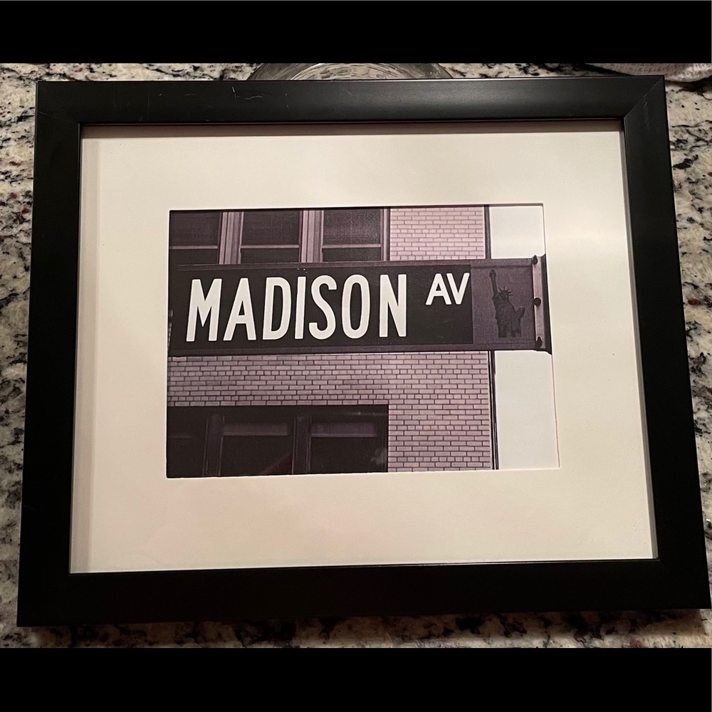 Madison Ave Framed Photo